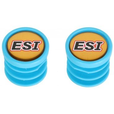 Заглушки руля ESI Logo, пластик, голубой, BP1AQ