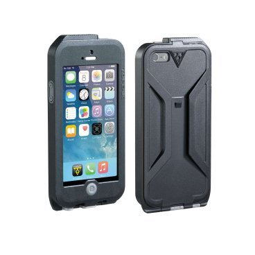 Бокс TOPEAK для iPhone  5/5s, водонепроницаемый, чёрно-серый, TRK-TT9838BG