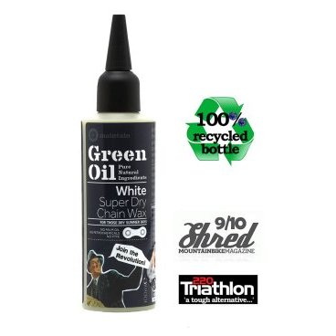 Смазка Green Oil White Chain Wax,  для цепи, экологичная, 100 мл, GO-WHO1
