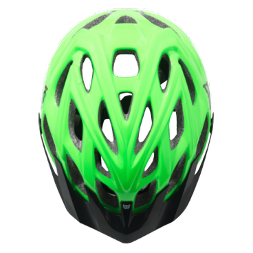 Велошлем KALI Chakra Logo Hi-Viz, зеленый, 4301410615