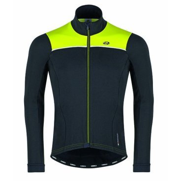 Велокуртка GSG Tourmalet Light Winter Jacket, неоновый желтый, 10088-06