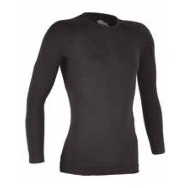 Термомайка GSG Long Sleeve Seamless Underwear Jersey, черный, 01082-03-S/M