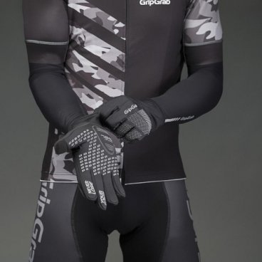 Велоперчатки GripGrab Ride Windproof, черные, 105401016