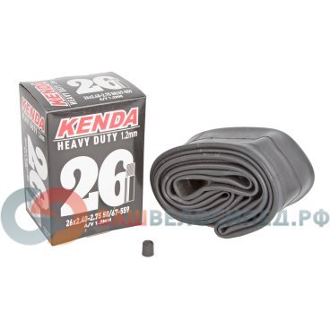 Камера велосипедная KENDA 26" "широкая"2,30-2,70 (56/67-559) толщина стенки 1,2мм автонипп 5-511335
