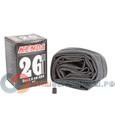 Камера для велосипеда KENDA 26"х3,00 (68-559) автониппель "широкая"  5-510346