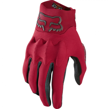 Велоперчатки Fox Attack Glove, темно-красные, 18468-208-M