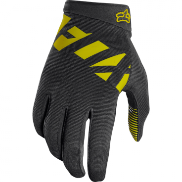 Велоперчатки Fox Ranger Glove, черно-желтые, 18747-019-M