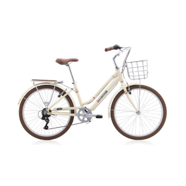 Женский велосипед Polygon SIERRA AX 24" (корзина в комплекте) 2017