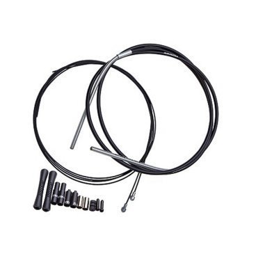 Комплект рубашек и тросиков тормозной  SRAM SlickWire Road Brake Cable Kit, 5 мм, черный