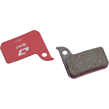Фото Тормозные колодки Jagwire Sport Semi-Metallic Disc Brake Pad Sram, красный, DCA099