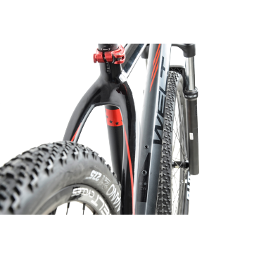 Горный велосипед Welt Rubicon 1.0 2017, матово-черный