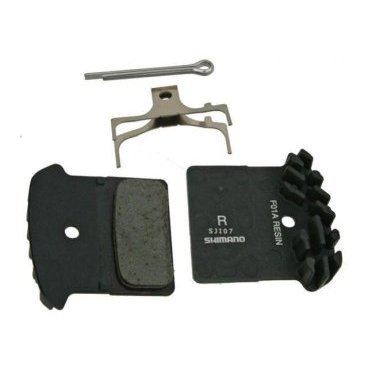 Тормозные колодки для велосипеда Shimano для дискового тормоза, F01A, пластик, Y8J79801A