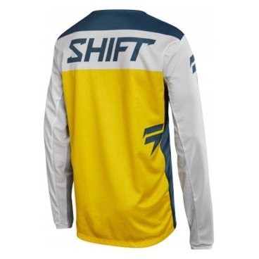Велоджерси Shift White Label GP LE Jersey, сине-желтый 2018, 22497-046-L