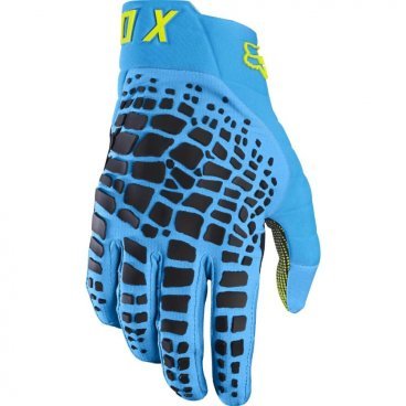 Фото Велоперчатки Fox 360 Grav Glove, синие, 2018, 17289-002-L