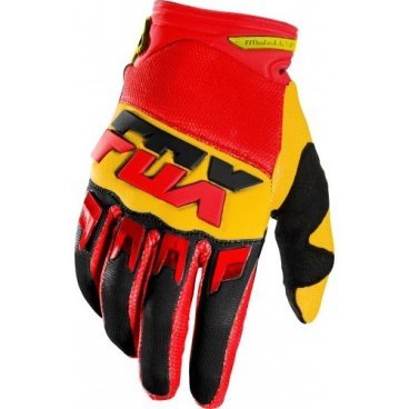 Велоперчатки Fox Dirtpaw Mako Glove, желтые, 2016, 15921-005-L