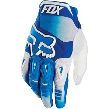 Велоперчатки Fox Pawtector Race Glove, сине-белые, 2016, 12005-002-L