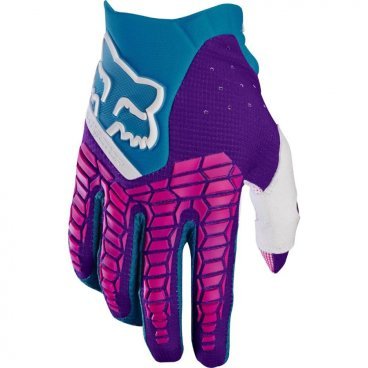 Велоперчатки Fox Pawtector Glove, голубое, 2017, 17286-176-L