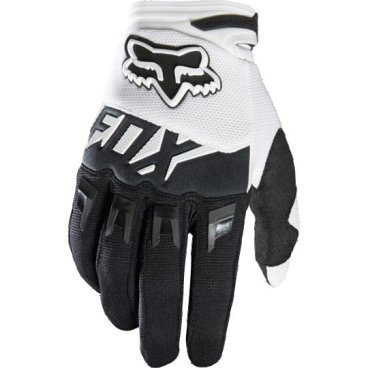 Велоперчатки Fox Dirtpaw Race Glove, белые, 2016, 14999-008-L