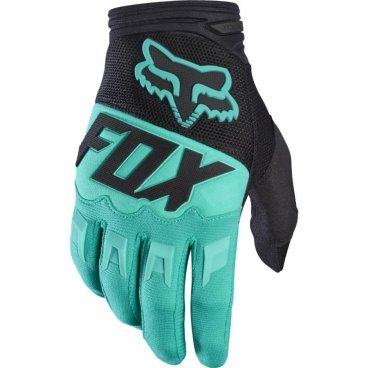 Велоперчатки Fox Dirtpaw Race Glove, зеленые, 2017, 17291-004-L