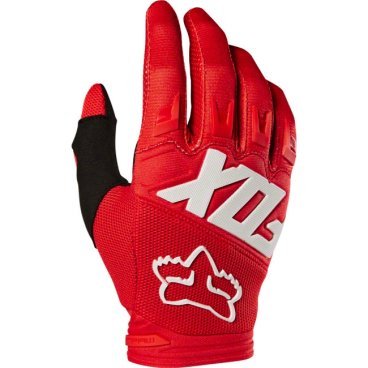 Велоперчатки Fox Dirtpaw Race Glove, красные, 2018, 19503-003-L