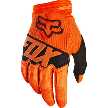 Велоперчатки Fox Dirtpaw Race Glove, оранжевые, 2018, 19503-009-L