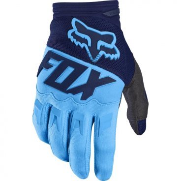 Велоперчатки Fox Dirtpaw Race Glove, синие, 2017, 17291-007-L