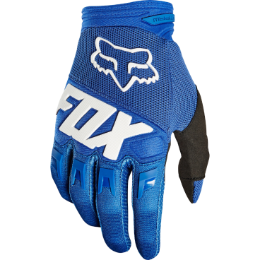 Велоперчатки Fox Dirtpaw Race Glove, синие, 2018, 19503-002-L