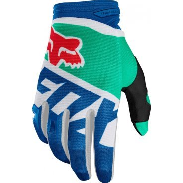 Фото Велоперчатки Fox Dirtpaw Sayak Glove, зеленые, 2018, 19504-004-L