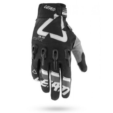 Велоперчатки Leatt GPX 3.5 X-Flow Glove, черные, 2016, 6016000403