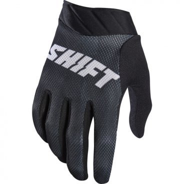 Велоперчатки Shift Black Air Glove, черные, 2017, 18768-001-L