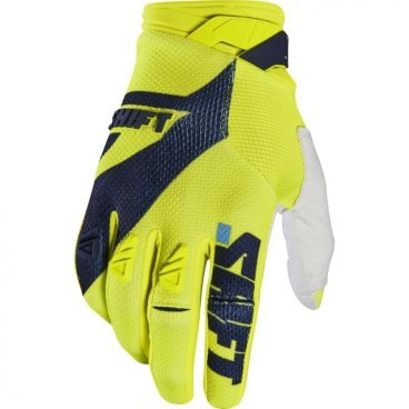 Велоперчатки Shift Black Pro Glove Flow, желтые, 2017, 18767-130-L