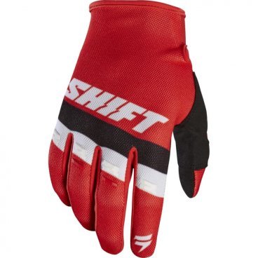 Фото Велоперчатки Shift White Air Glove, красные, 2019, 19325-003-M