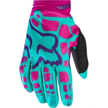 Велоперчатки женские Fox Dirtpaw Womens Glove, фиолетово-розовые, 2017, 17299-533-L