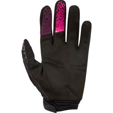 Велоперчатки подростковые Fox Dirtpaw Girls Youth Glove, черно-розовые, 2018, 19508-285-L