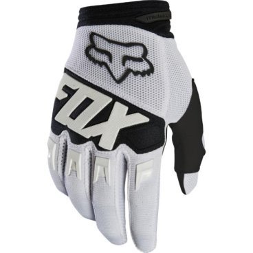 Велоперчатки Fox Dirtpaw Race Glove, белые, 2018, 19503-008-M