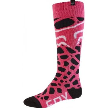 Носки женские Fox MX Womens Sock, черно-розовый, 2017, 17816-285-OS