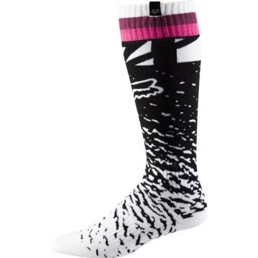 Фото Носки женские Fox MX  Sock, женские, черно-розовый, 2018, 20027-285
