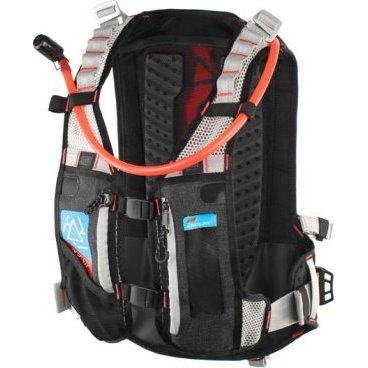 Рюкзак-гидропак Leatt DBX Enduro Lite WP 2.0, черно-сине-оранжевый, 7016000100