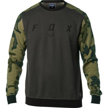 Толстовка Fox District Crew Fleece, зеленый 2018