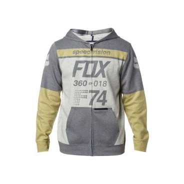 Толстовка Fox Draftr Zip Fleece, серый 2018