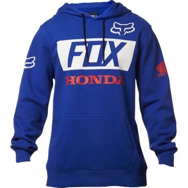 Толстовка Fox Honda Basic Pullover, синий 2018