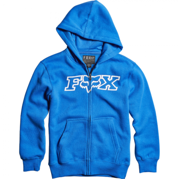 Толстовка подростковая Fox Youth Legacy Zip Fleece, синий 2016