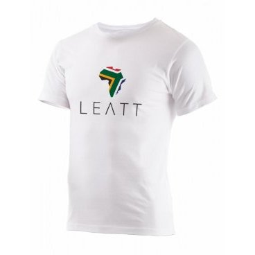 Велофутболка Leatt Africa, белый 2017