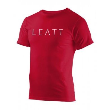 Велофутболка Leatt Logo, красный 2017, 5017700151
