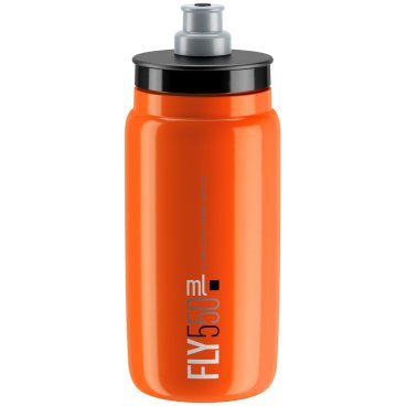 Фляга велосипедная Elite FLY, 550 мл, оранжевый, EL0160450