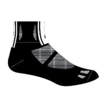 Фото Велоноски Elite socks, облегченные, анатомические, черно-серые, 16-080