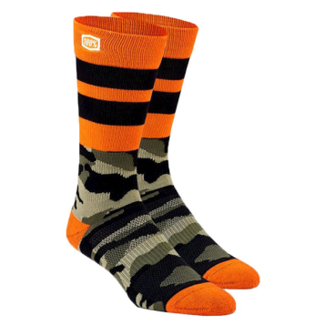 Носки 100% Troop Athletic Socks Camo, 2018, 24011-064-17