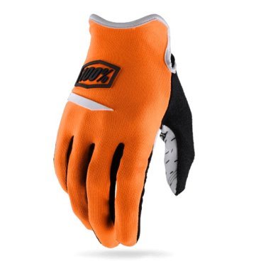 Фото Велоперчатки 100% Ridecamp Glove, оранжевый, 2018