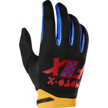 Велоперчатки Fox Dirtpaw Czar Glove, черно-желтые, 2019, 22122-019-L