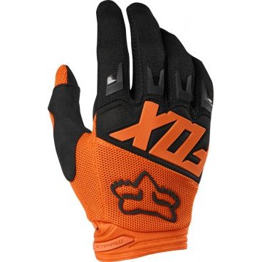 Велоперчатки подростковые Fox Dirtpaw Race Youth Glove, оранжевые, 2016, 22753-009-XS